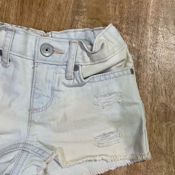 Children’s Place - Girls Distressed Shortie Shorts - Picture 3 of 4